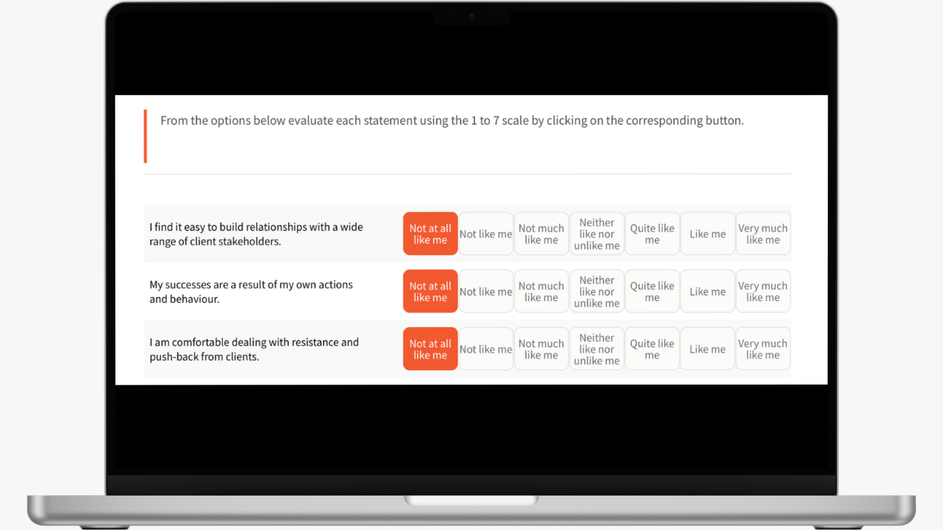 Acuity Questionnaire